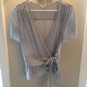 Max Studio Wrap Shirt